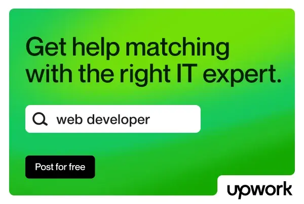 Upwork — sponsored